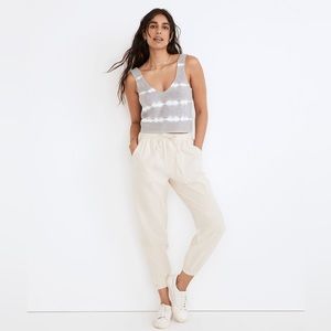 Madewell Hemp/Cotton Pull-On High-Rise Joggers